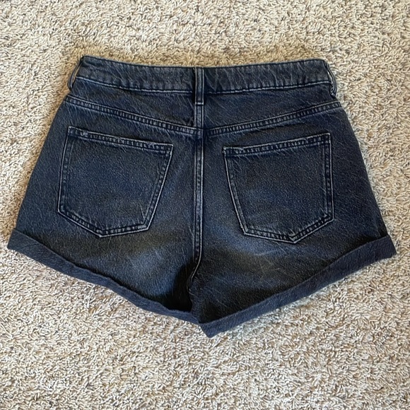 PacSun black denim Mom short - Picture 2 of 6